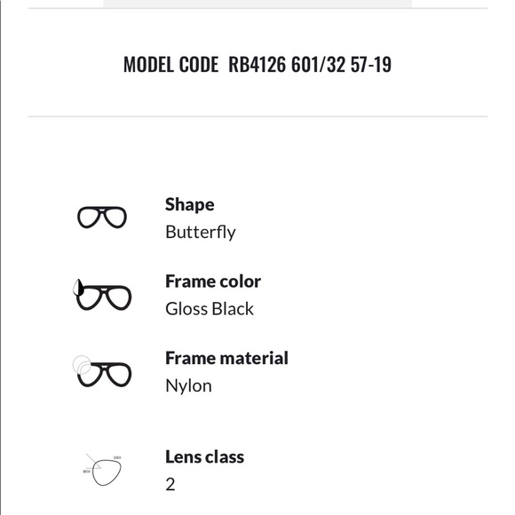 COPY - Black Ray-Ban Cats 1000 sunglasses - Picture 4 of 5